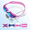 PHELRENA Swim Goggles, Anti Fog,No Leaking,UV Protection,Shatter-Proof, Clear Wide Vision