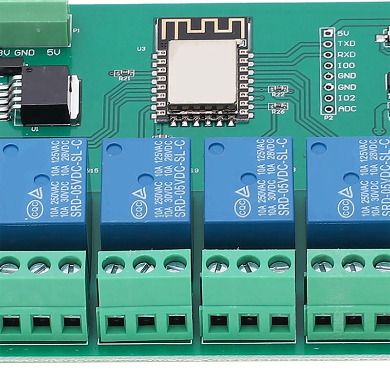 Relay Module WIFI 8‑Channel ESP8266 Development Board for Wireless Control