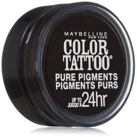 Maybelline New York Eye Studio Color Tattoo Pure Pigments, Black Mystery, 0.05 Ounce