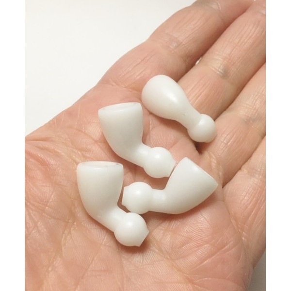 M03055 MOREZMORE 4 Pack 3/16" Jeton 4 Elbow 1B1S Fitting