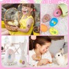80+ Pieces Easter Egg Tattoos for Kids, 10 Sheets Easter