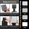 Shower Mirror Fogless for Shaving, Anti-Fog Shaving Mirror with Light