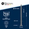 Stainless Steel TORX countersunk Head Screw Made of V2A 8-mm