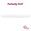 Cakebon Cake Boards Plastic - 8 Inch White Drums 3-Pack