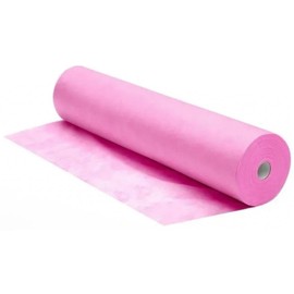Disposable Non-Woven Bed Sheet 31.5" X 70" 30 Gram For Massage, Spa, Beauty, Exam tables, Disposable Bed Roll (Pink) (2 Rolls)