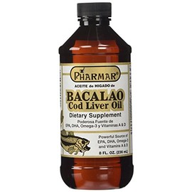 Aceite De Higado De Bacalao 8 Oz. Cod Liver Oil