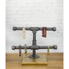 Jewelry Display Rack - Small 2-Tier Industrial Style Pipe