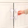 Suction Cup Set of 2 Door Handles, Handles, Strong Suction