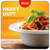 Shefa Pack of 100 White Bowls - Plastic Bowls for