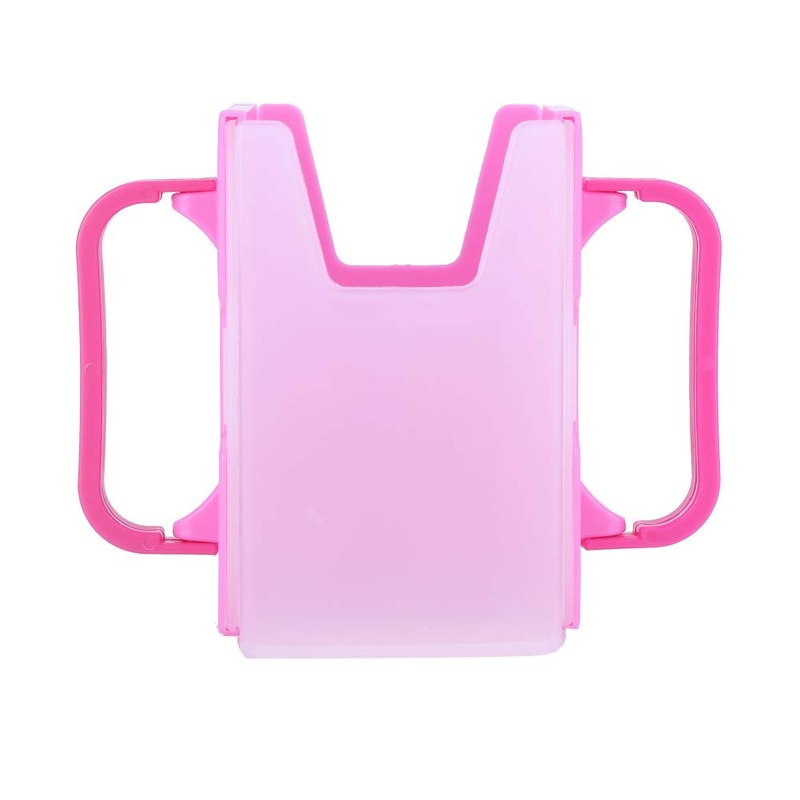 Adjustable Milk Holder with Handle Prevents Spills Easy to Use