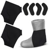Syhood 2 Pcs Ski Snowboard Boot Fitting Liner Sleeves with