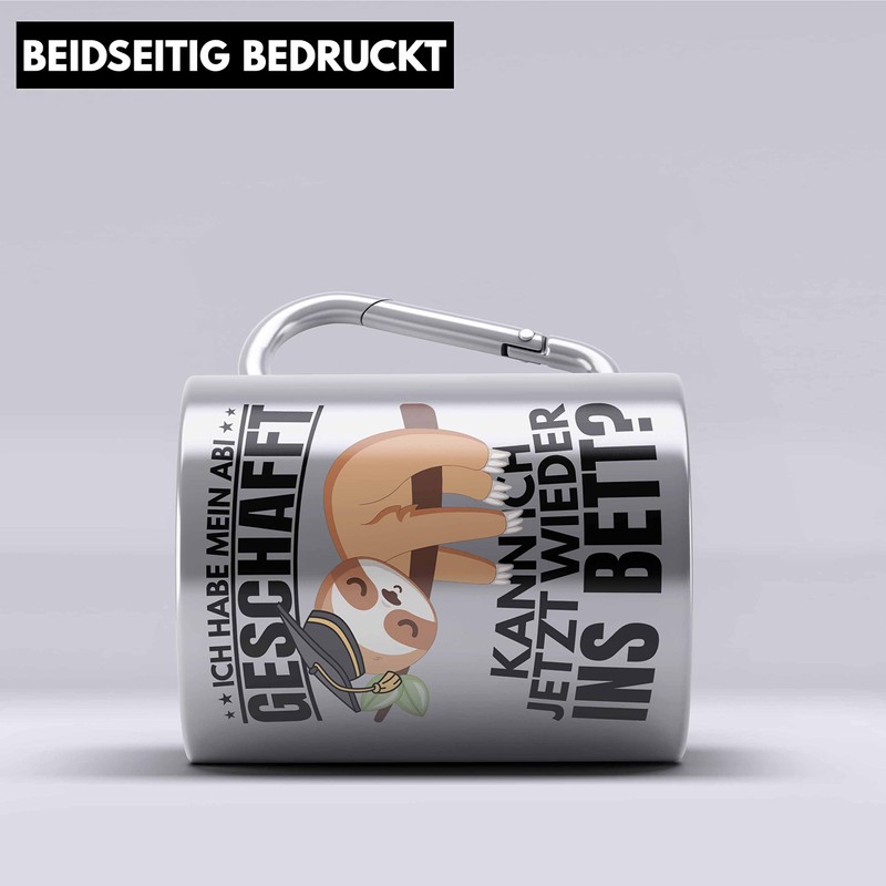 Trendation - Graduation 2023 Gift Graduation Stainless Steel Cup Carabiner