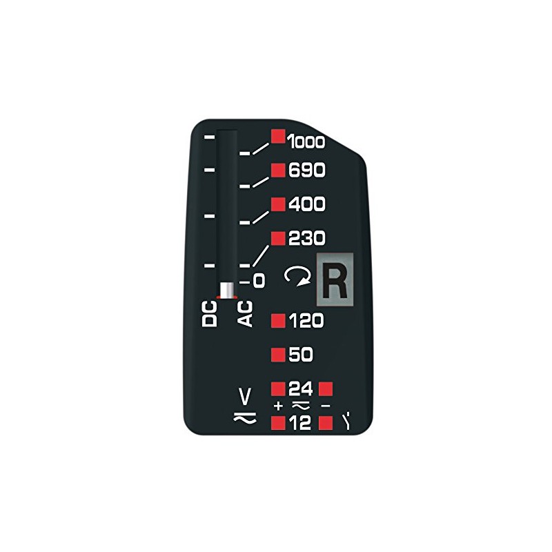 Benning 050261 Duspol Analogue Voltage Tester with Movable Coil Level