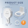 RYHHH Soap Bottle Dispenser Holder,Wall Mounted Pump Hand Stand, 2