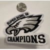 Unbranded Philadelphia Eagles Champions (Sew) On Patch. 4”x 3” Awesome!