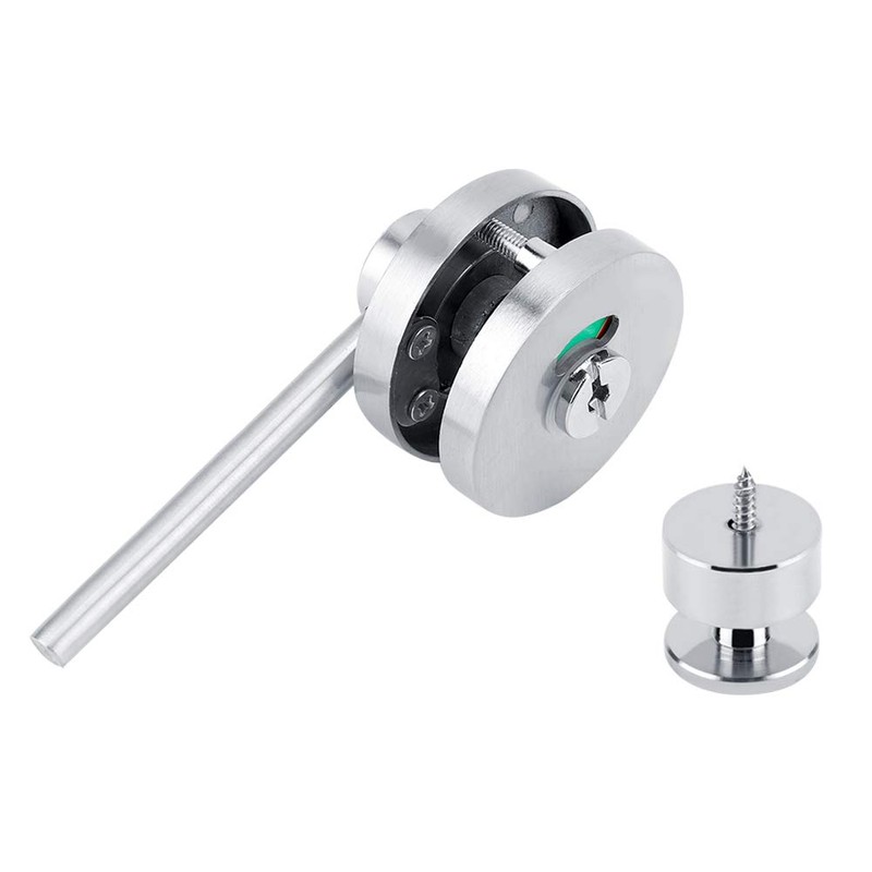 Public Bathroom Door Lock Bolt Zinc Alloy Vacant Engaged Privacy