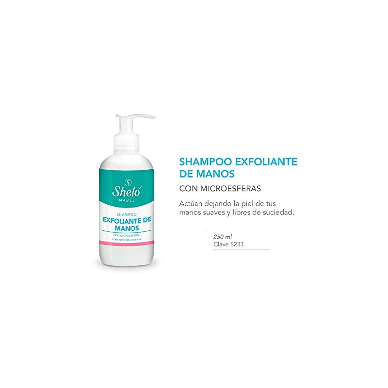 Shampoo Exfoliante De Manos Elimina Células Muertas