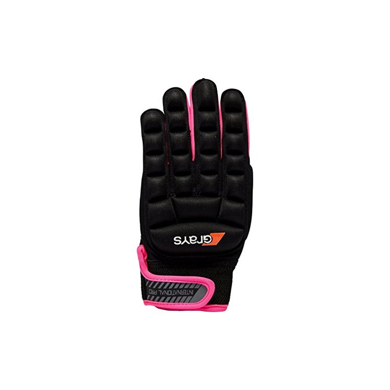 Grays International Pro Left Glove International Pro Gloves - Black/Pink,