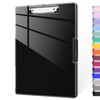 Piasoenc Clipboard with Storage, 8.5 x 11 Clip Boards with