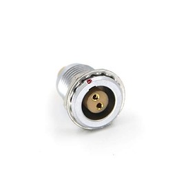 DRRI 1B Ei 2 Pin Female Industrial Socket Multipole Circular Metal Connector