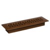 Decor Grates PL210-OB 2-Inch by 10-Inch Plastic Floor Register, Oak