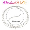 GORTIN Rhinestones Head Chain Headpiece Silver Bride Wedding Forehead Hair