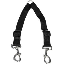 STGOOD No Tangle Dog Leash Coupler, Dual Double Dog Adjustable Splitter Lead Sturdy Walker Trainer Leash for Two Dogs…