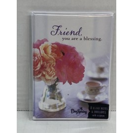 DaySpring 24 Blank Notes FRIENDSHIP Christian Bible Scripture Verses From DaySpring Cards