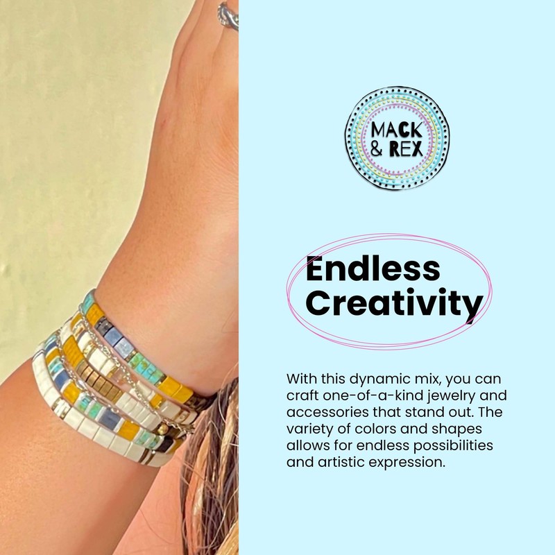 Mack and Rex Tila Bead Mixes (Full Dirty - Picasso)