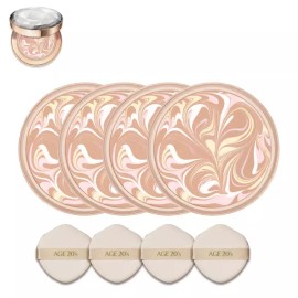 AGE20S 에이지20S 최신상 에센스 커버팩트 다이아 에디션 아이디 ID 리필4개 AGE20S Latest Essence Cover Pact Diamond Edition ID Refill 4 Pieces
