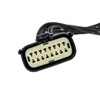 FZJDSD 2 Headlight Connector Pigtail Compatible with Jeep Grand Cherokee
