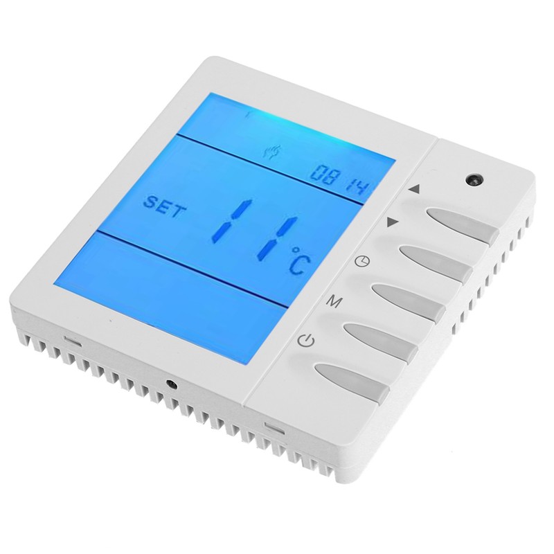 LCD NTC Thermostat Intelligent Water Heating Temperature Controller 5℃35℃ AC220V