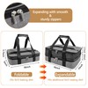 QEES Insulated Casserole Carriers for Hot or Cold Food,Double Decker