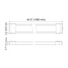 Raycharm RV Cargo LED Interior Area Lighting 42.5" x 2.0",