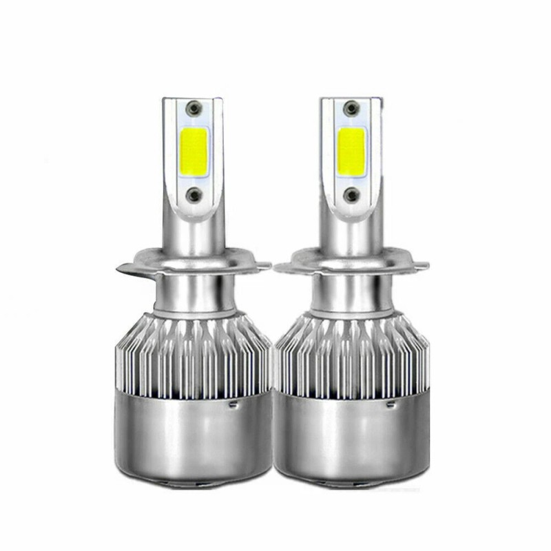 Unbranded For Jaguar XJR 1998-2008 Combo 4X H7 Front LED