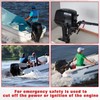 SPEEDWOX Kill Switch Lanyard Replacement Motor Boat Safety Kill Stop