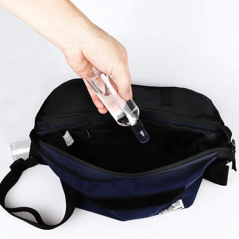 YuanHolumid Transparent Portable Empty Spray Bottles Refillable Container Bottle No-Toxic