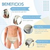 Suspensorio post operatorio de algodón para hombre, tanga de entrenamiento