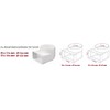 MKK Duct Connector 90° Degree 55 x 110 mm Pipe
