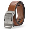 BOSTANTEN Mens Belt Leather Ratchet 1 3/8'' Belt For Men