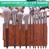 11pcs Artificial Fiber Brush Hair Wooden Handle Facial Makeup Brushes