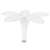 5 Leaf Garage Light LED Deformable Lamp 80W E26 Ceiling