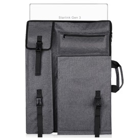 Starlink Travel Bag, Starlink Gen 3 Satellite RV Carry Bag, Can be Shoulder Carried or Hand Carried, Large Starlink Case for Starlink Dish and All Accessories