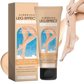 Leg Makeup Waterproof No Transfer, Concealer Full Coverage, Flawless Leg Makeup Lotion, Leg Veins Body Scar Tattoo Cover Up, Even Skin Tone, Long Lasting Body Foundation for Women (Fairest Glow)