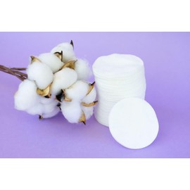 400 Cosmetic Pads Lint-Free - 100% Pure Cotton Wool, Soft & Absorbent, Gentle on Skin - Ideal for All Beauty Needs-(80pk of 5)