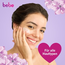 bebe Day & Night Cream (50 ml), Moisturising Face Cream for All Skin Types, Nourishing Day and Night Cream with Moon Blossom and Vanilla Fragrance, Vegan