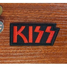 Unbranded Kiss Band Patch Metal Band Heavy Metal Rock Music Embroidered Iron On 1.25x3.25"