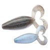 TSURINOYA Flat Flat Twin Tail Worm 3.8 Inch Rockfish Akoi