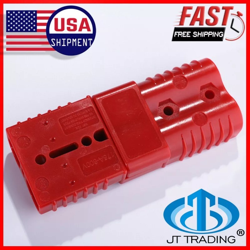 JTtrading 175A Battery Quick Connect Disconnect Jumper Connectors Cable Kit