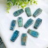 TEAMWILL 1.9" Natural Labradorite Coffin Quartz Crystal Skull Coffin Figurines
